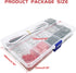 60Sets JST Servo Connector Kits, Plug Male/Female Crimp Pin Cable Kit for RC Car Hitec Spektrum Model Airplanes