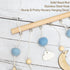 Handcrafted Boho Moon and Star Wall Decor for Nursery - Unique Wooden Hanging Art
