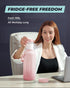 12H+ Ice-Cold/24H 18oz (2x9oz) Breast Milk Cooler Bottle - Safe Storage, Compatible with Spectra Pumps, TSA Approved