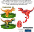 4 Pack Hatching Dinosaur Eggs Toys for Kids 3+, Magic Egg that Hatches Dinosaurs for Boy Girl Dino Fans (Random Color)