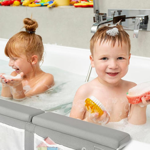 Elbow Set TOPINCN Baby Bath Kneeling and Support Cushion Nonslip Comfortable Bath Support for Parents and Babies