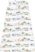 Hudson Baby Unisex Cotton Sleeveless Wearable Sleeping Bag, Sack, Blanket, Safari Life, 0-6 Months
