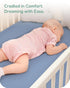 TOTCHILL 2 Pack, 28x52x9, Crib Sheets Fitted Crib Sheet for Standard Crib Mattress Ultra Soft Jersey Knit, Breathable