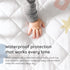 2 Pack 100% 28" 52" Margaux & May Crib Mattress Protector, Waterproof Baby Crib Mattress Protector Pad, Highly