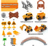 230+ Set 3 4 5 6 7 Playset Magickidz PCS Construction Tracks Toy for Kids - DIY Engineering Building with Excavator