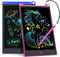 TECJOE 2 Pack LCD Writing Tablet, 8.5 Inch Colorful Doodle Board for Kids - Learning Toys Birthday Gifts