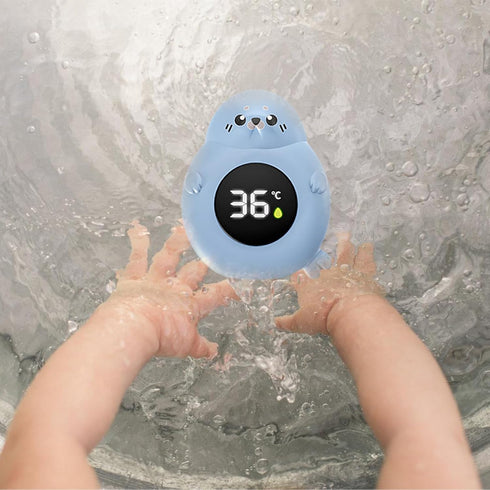 Generic Baby Bath Thermometer Waterproof Electronic Sensor, Cute Shape Design, Accurate Water Temperature Gauge |