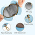 YETTASBIN Cartoon Sea Otters Portable Pacifier Holder Case with Metal Hook Buckle & Zipper for Diaper Bag and Stroller
