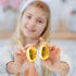 12 Count Taboom Gold Easter Eggs - Plastic Easter Eggs Fillable Golden Egg Hunt For Easter Baskets, Party Decorations