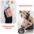 Portable Diaper Changing Pad, Large Foldable Baby Travel Changing Mat with Storage Pocket for Wipes & Diapers