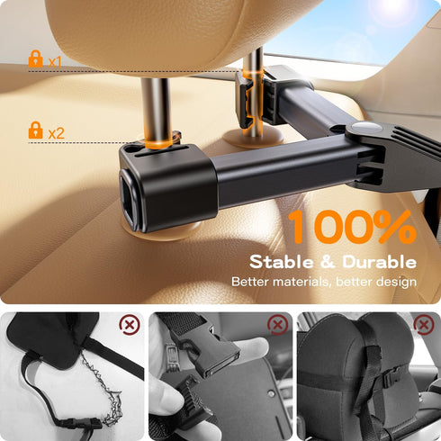 Baby Car Mirror for Baby Hook Clip Design Never Shake Baby Mirror for Car Seat Mirror Rear Facing Newborn Essentials