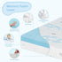 Pack 38"x26" Pack Trifold and Play Mattress Pad - Dual-Sided Memory Foam N Play Mattresses - Foldable Portable Travel