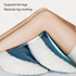 U-Shaped Maternity Pillow for Side Sleepers - Soft & Breathable (Blue)