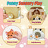 hittaty Set 6 Playset Cat Stuffed Animal House- Plush Kitten Toy with Soft Cats Interactive & Portable Plush House