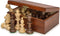 Muba European Professional Tournament Chess Pieces No.5 - 3.5'' with Wood Storage Case