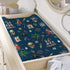 Ocean Pirate Ship Skull Parrot Palm Trees Changing Pad Covers for Boys, Soft Breathable Fitted Diaper Change Table