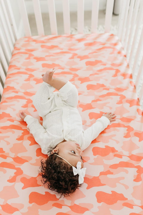 Copper Pearl Premium Knit Baby Crib Sheets for Boys and Girls Breathable and Soft, Fitted Crib Sheets for Standard Baby