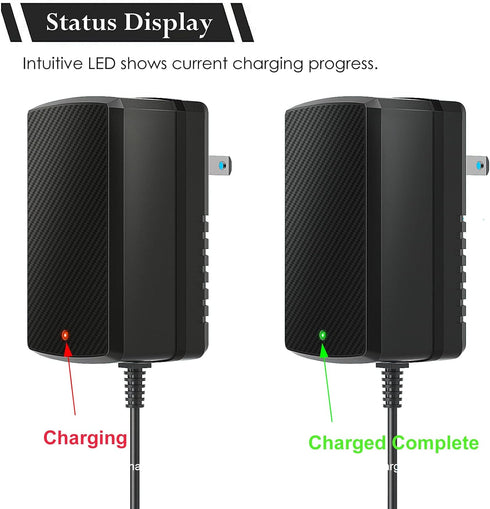 12V Charger for Kids Ride On Toys, 12 Volt Battery Charger for Kid Trax Dynacraft Jeep Electric Cars