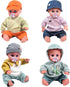 Baby Dolls Clothes for 12-16 Inch Dolls, 4 Sets Doll Outfit Accessories for 15 Inch Doll Boy