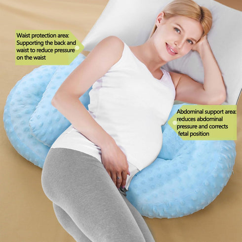 TTTLLNN Full Body Pillow Support Pillow Supportive for Sleeping Cotton Nursing Pillow Pregnant Women