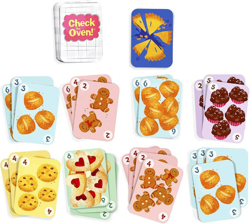 Melon Rind Check The Oven, Math Game for Kids Ages 7+, Educational Fun Card Game for 3-6 Players