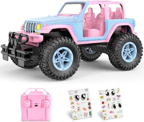 NQD Remote Control Car for Kids, 1:16 Scale 80 Min Play 2.4Ghz Off Road RC Trucks with Storage Case