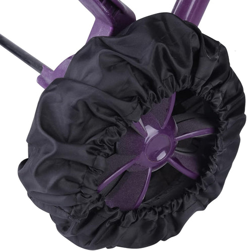 4 Pieces Dustproof Stroller Wheel Covers, Generic Accessories for Pram, Size S