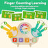 3+,Montessori Counting Toddler Learning Toys for Preschool Educational Learning Activities & Number Blocks Toys Math
