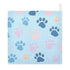 Flradish 3 Pack Set 12 12 Inches Baby Washcloths Pure Cotton Highly Absorbent and Soft Dog Paw Print Baby Towels