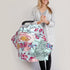 Schgap Flowers Car Seat Covers Canopy for Baby Nursing Cover Breastfeeding Baby Carrier Cover Stroller Cover