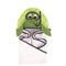 Hudson Baby Unisex Baby Cotton Animal Face Hooded Towel, Scuba Turtle, One