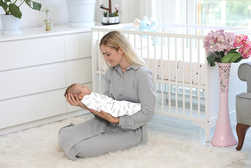 BaeBae Goods Set 4, (3-6 Swaddle Blanket, Adjustable Infant Baby Swaddling Wrap of Baby Swaddling Wrap Blankets