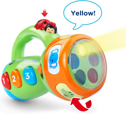 Lime Green VTech Spin and Learn Flashlight