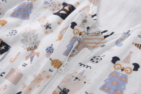 1-2T, 0.5 100% 2-Way 12-24 TADO MUSLIN Toddler Sleep Sack TOG Lightweight Wearable Blanket, Organic Cotton Muslin