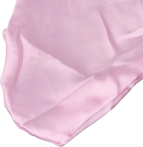 Pink Satin Nursing Pillow Cover - Soft & Washable