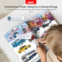 3-5,Sensory 3 4 5 6 13 Topics,600+ English Talking Book,Interactive Word Sound Book Toddler Autism Toy,Educational