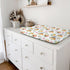 Watercolor Birds Boho Floral Changing Pad Covers, Soft Breathable Cradle & Bassinet Sheets for Baby Boy Girl, 32" x 16"