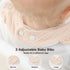8 Pack Bearmoss Muslin Baby Bibs for Drooling and Teething, Soft Bibs for Girls, Boys, Newborn