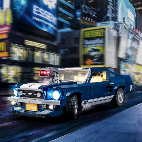 LIGHTAILING Light Set for Creator Expert Ford Mustang Building Blocks Model - LED Kit Compatible with Lego 10265