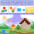 3+ 3-5 4-8 Apluses Magnetic Blocks, Magnet Building Toys for Toddlers, Preschool Sensory Autism STEM Toys for Year Old