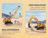 Kids Construction Toys for Boys, Crane Trucks Excavator Toy, Sandbox Vehicles Gift for Ages 3 and Up
