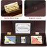 Set, 2 3 ESENHARBER Cribbage Board Game Premium Wooden Board with Magnetic Lock and Metal Pegs, Playing Cards