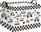 Rectangular Kids Storage Basket Baby Storage Basket with Handles for Home Kitchen