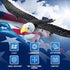 2.4GHZ 2CH 2 6-axis DEERC RC Plane, Remote Control Eagle Plane, RTF Airplane, Flying Bird with Batteries & Propeller