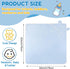 6 30 30 Inch Lounsweer Pieces Baby Bath Towels x Hooded Toddler Towel Bath Blanket Absorbent Coral Fleece Hooded