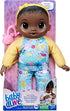 11-Inch 18 Baby Alive Soft n Cute Doll, Black Hair, First Baby Dolls, Washable Soft Toys for Toddlers, Easter Gifts