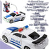 Toysery Transforming Robot Police Car with Light - Smart Robot Police Cars for Boys Age 7 to 9