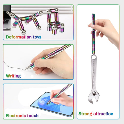 OSSIJAY Fidget Pen Toy,Decompression Toy,Stress Relief & Focus Tool for Adults,Best Novelty Gifts for Teen and Adults