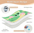 siphylline 52" 34" Cartoon Cute Crocodile Green Extra Large Resuable Changing Pad Covers Water Resistant Toddler Bed