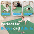 1.3" 50x50 Tummy Thick Baby Play Mat for Floor Playpen, Foam Time Mat, Padded Support Soft Plush Nursery Rug for Infant